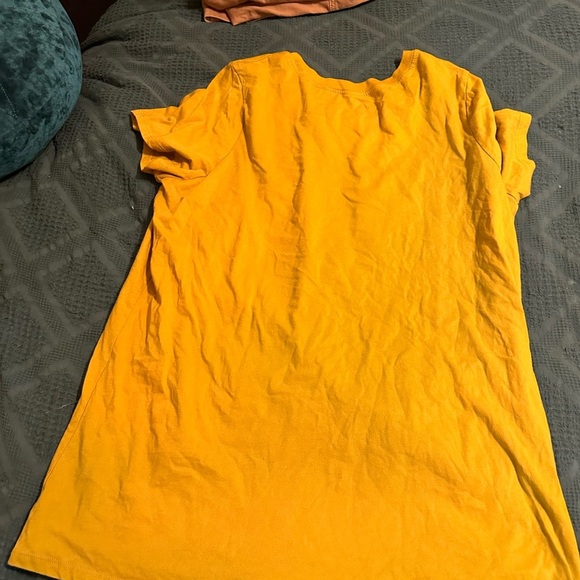 Plus Size Torrid 2X Graphic TShirt Nirvana Mustard Yellow - Picture 6 of 6